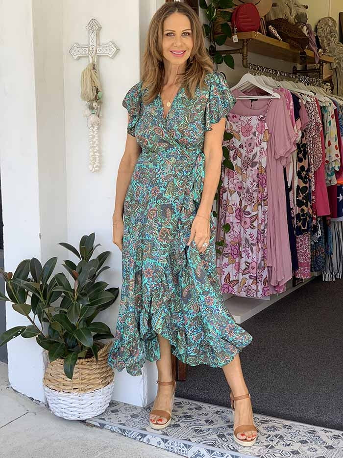 Deja Wrap Dress