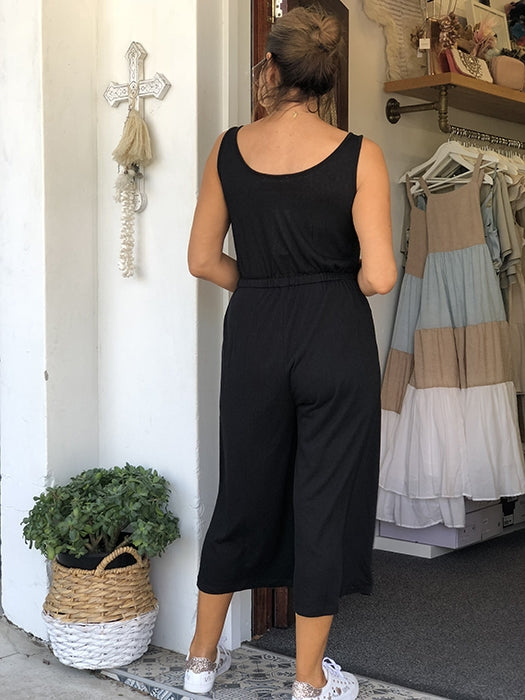 Maldives Jumpsuit - Black