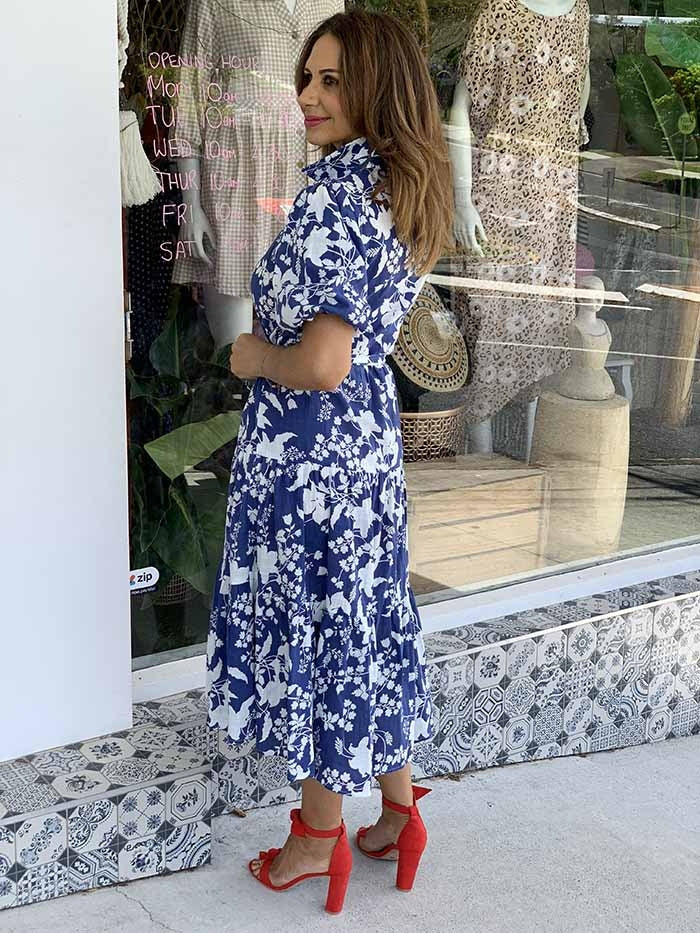 Fenna Dress - Blue