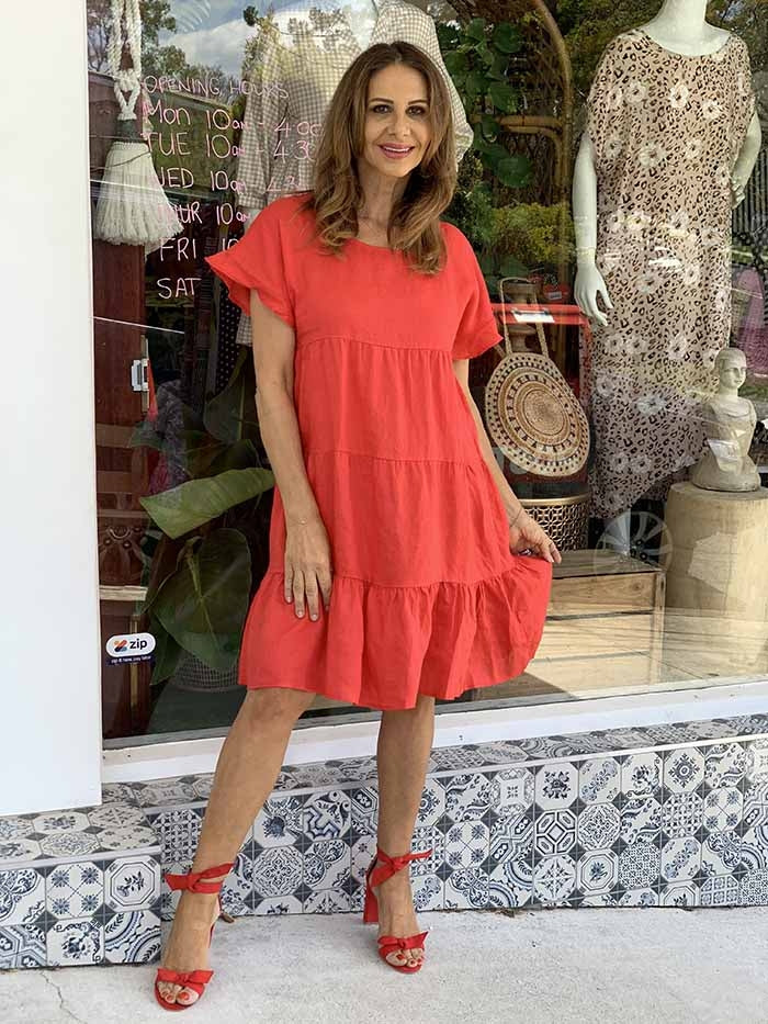 Red Melody Dress