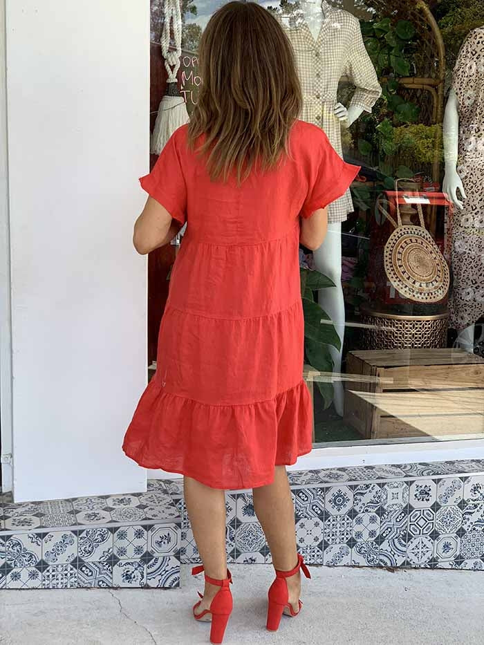 Red Melody Dress