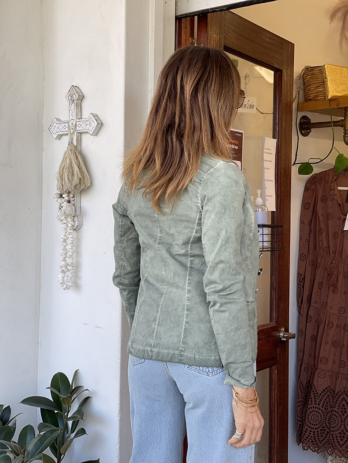 Khaki Military Jacket