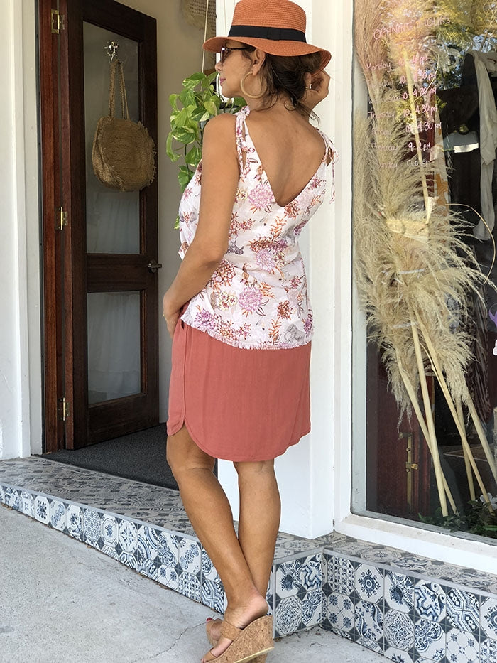 Arlo Skirt - Rose