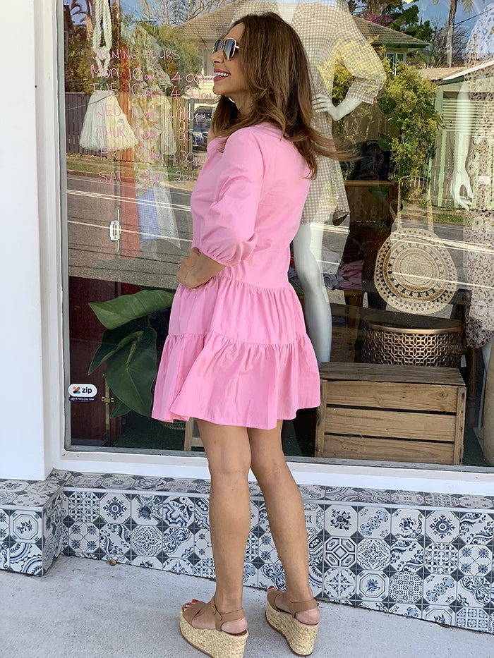 Milah Dress - Pink