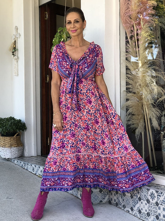 Pink Paragon Maxi Dress