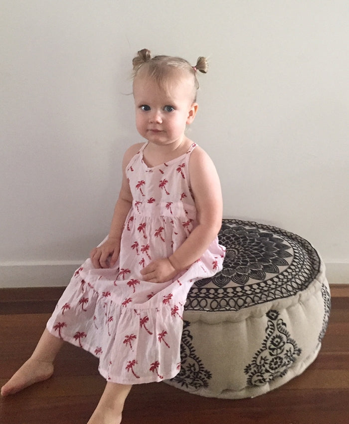 Poppy Dress - Palm Tree