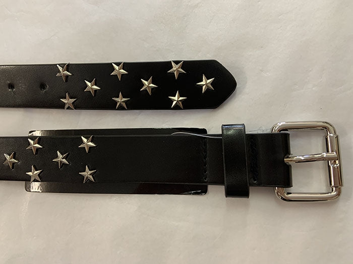 Black Star Studded Belt