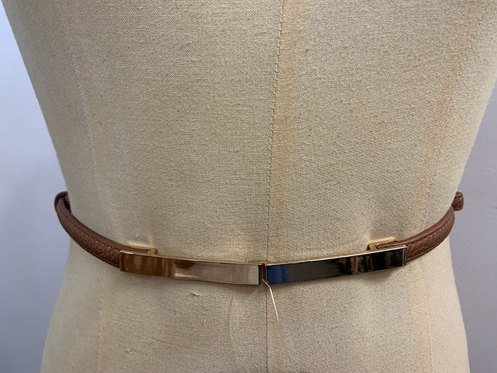 Tan Strappy Belt