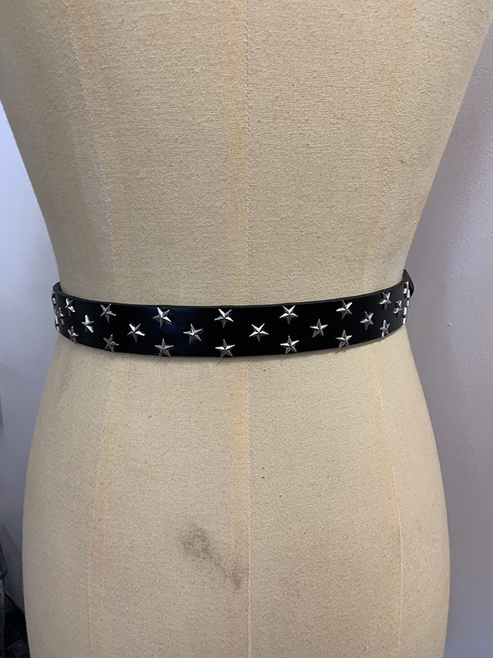 Black Star Studded Belt