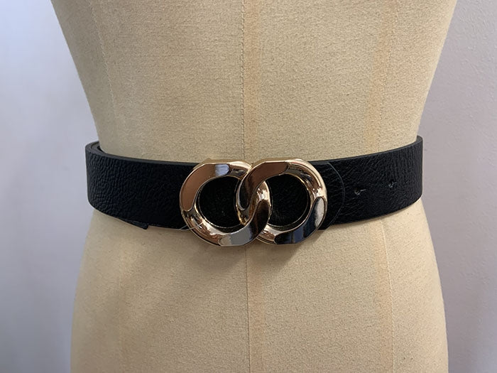 Black Chain Link Belt