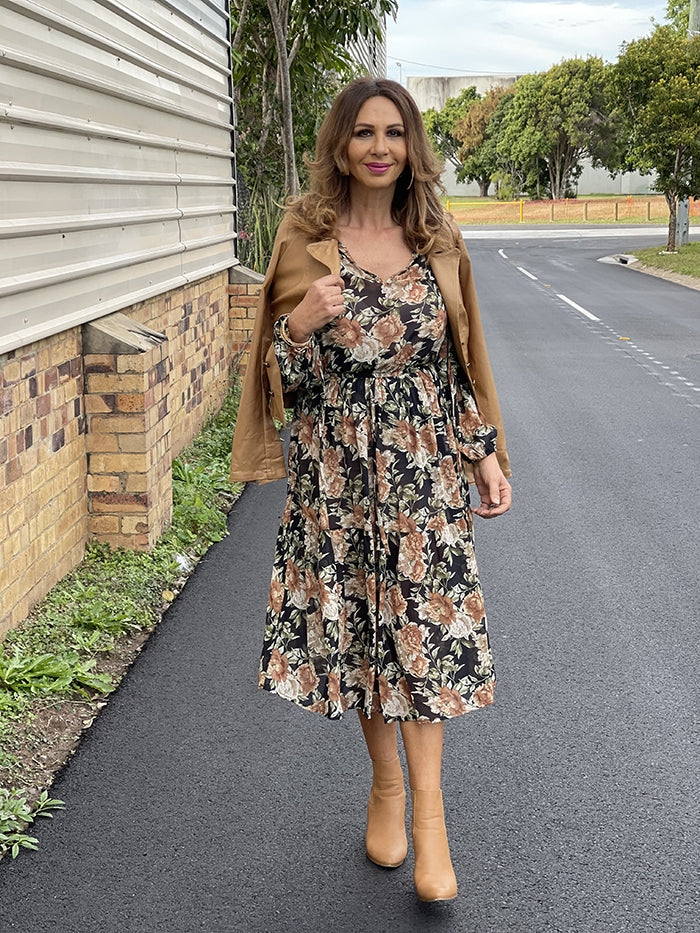 Rina Floral Dress