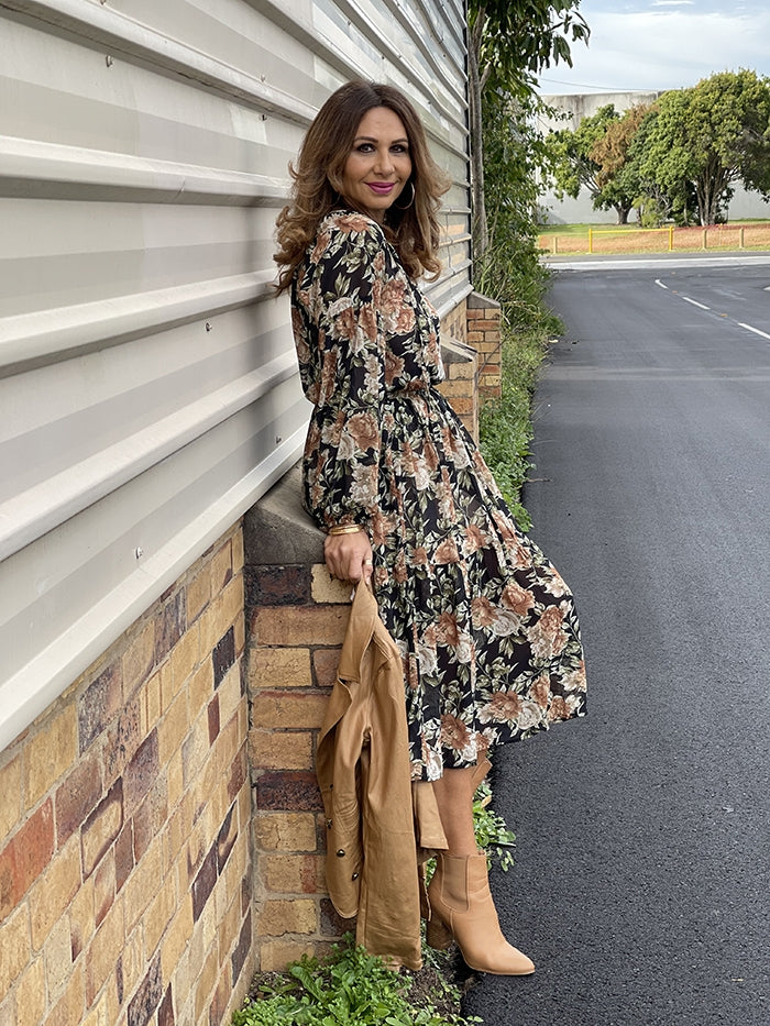 Rina Floral Dress