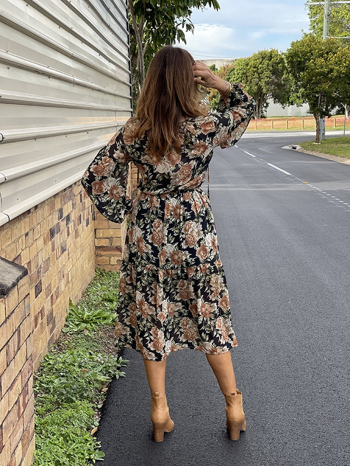 Rina Floral Dress