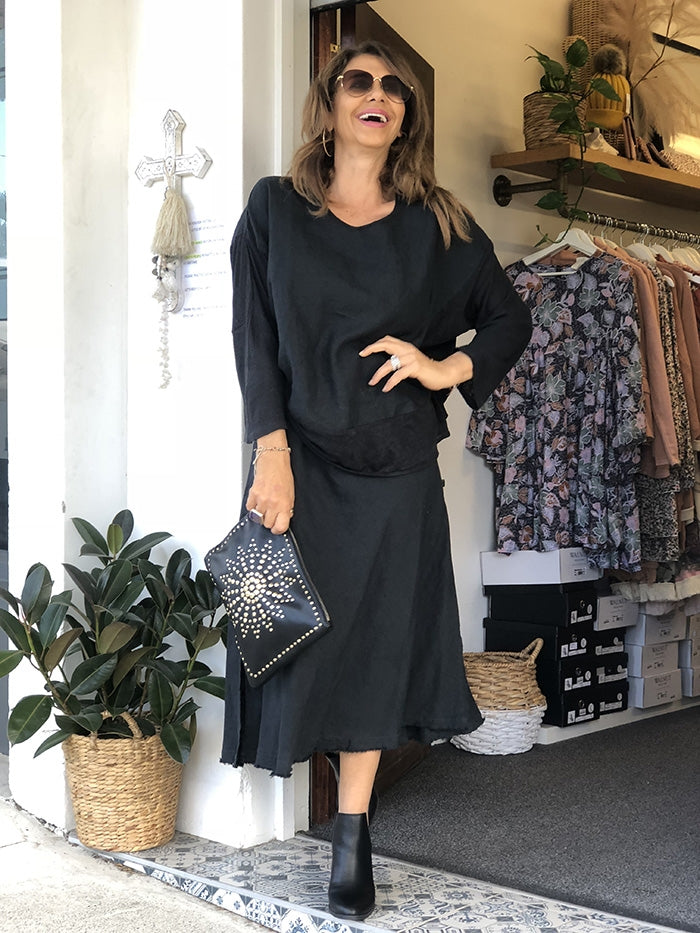 Sicily Skirt - Black