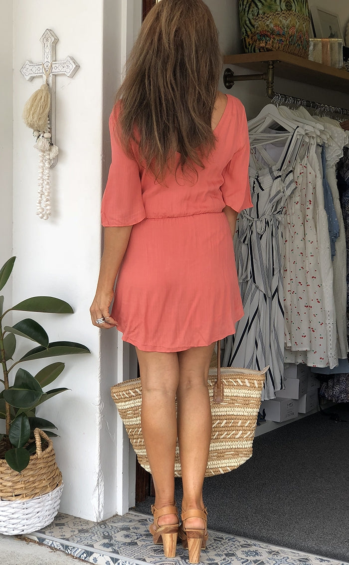 Elke Playsuit - Terracotta