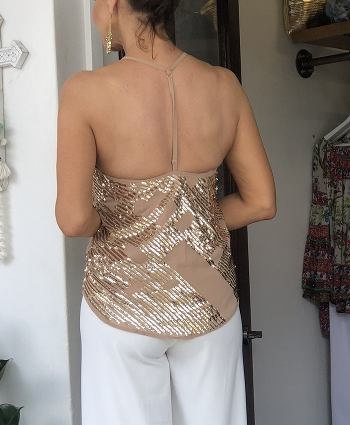 Kylie Top - Gold