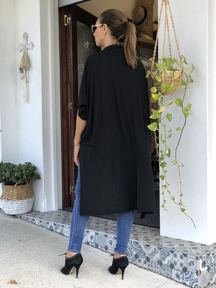 Outlaw Poncho - Black