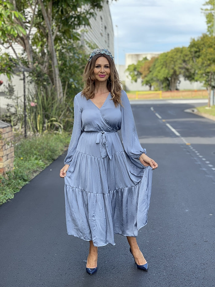 Seri Dress - Powder Blue