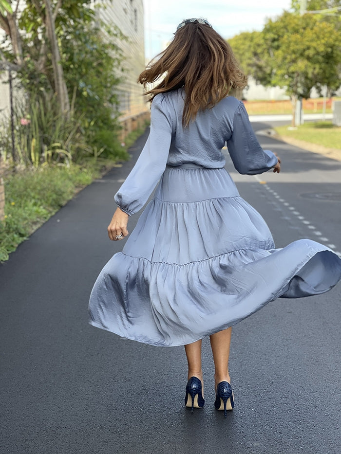 Seri Dress - Powder Blue