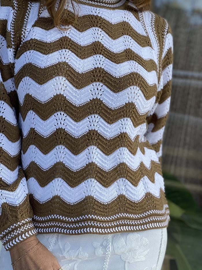 Olivia Stripe Knit