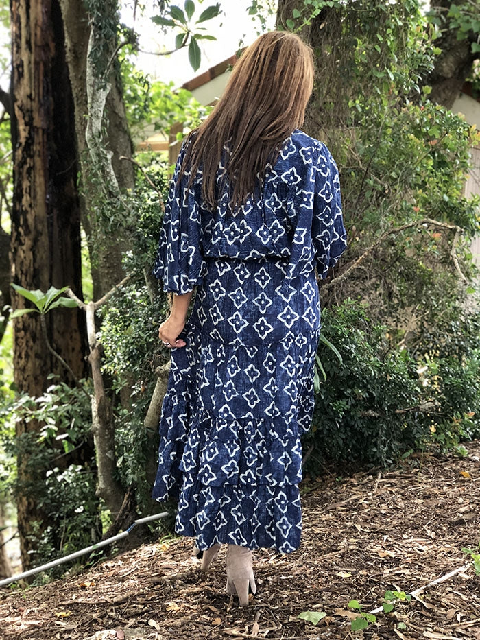 Sassy Skirt -Lotus Print