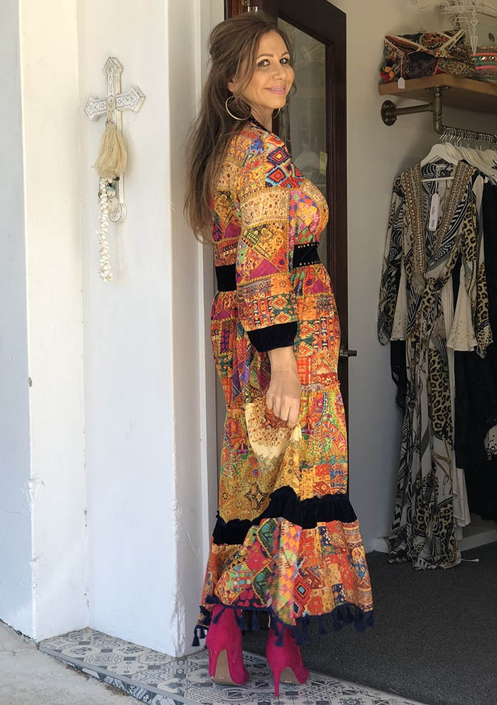 Ruby Yaya Kandahari Maxi Dress