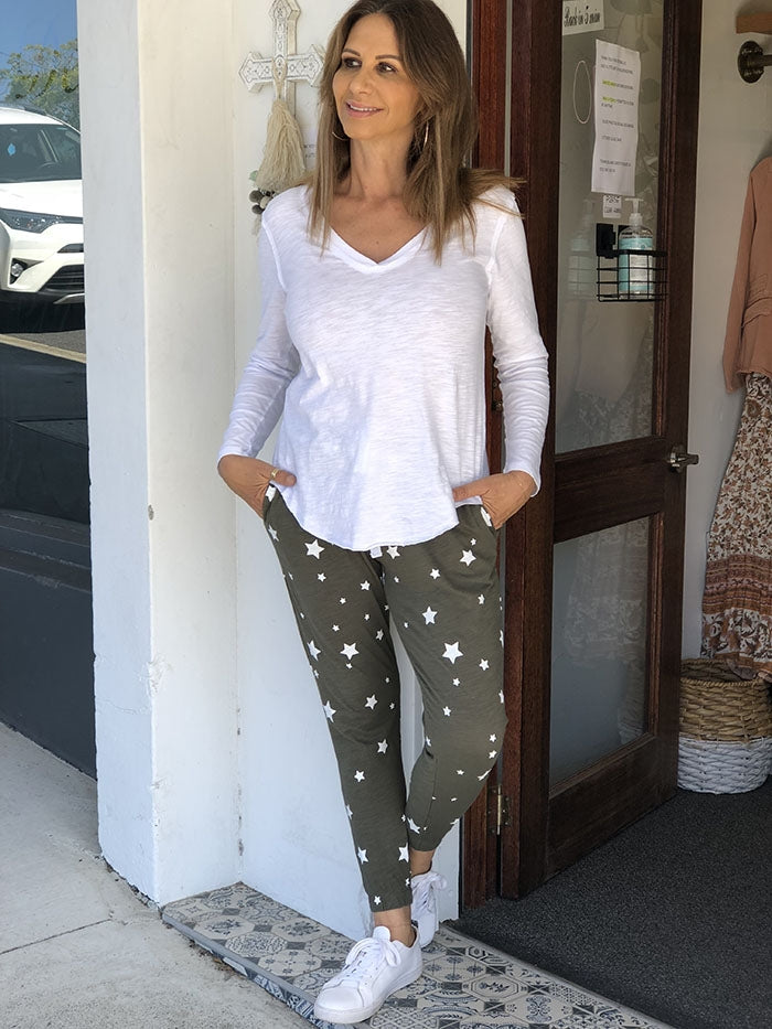 Galaxy Star joggers - Khaki