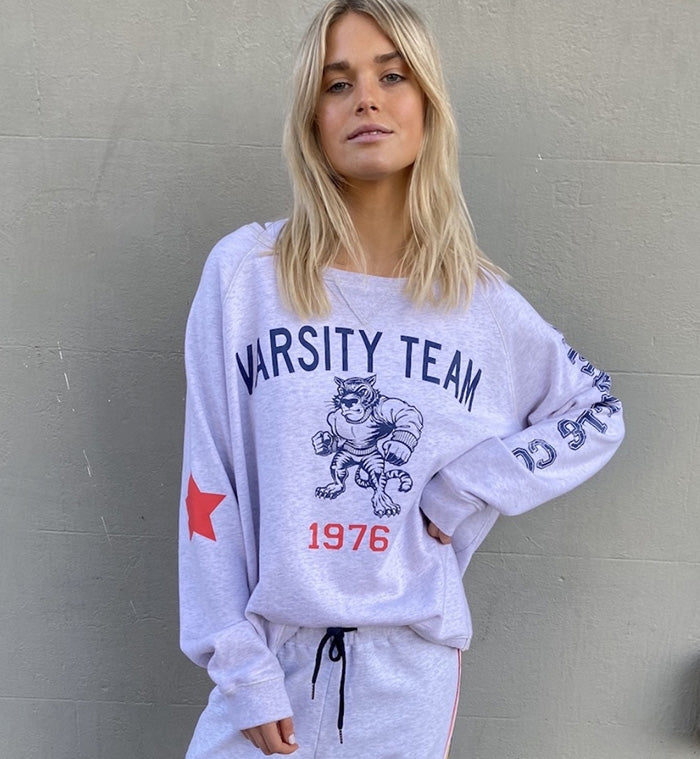Varsity Sweat - Grey