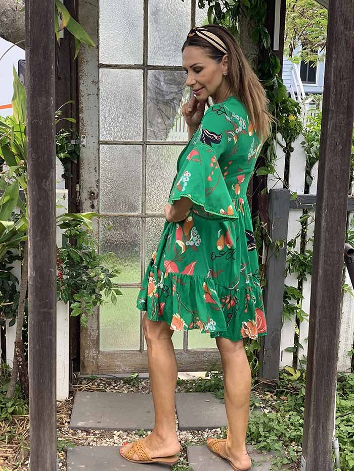 Cyrene Green Dress
