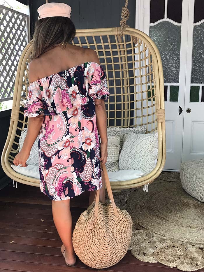 Monet OTS Dress