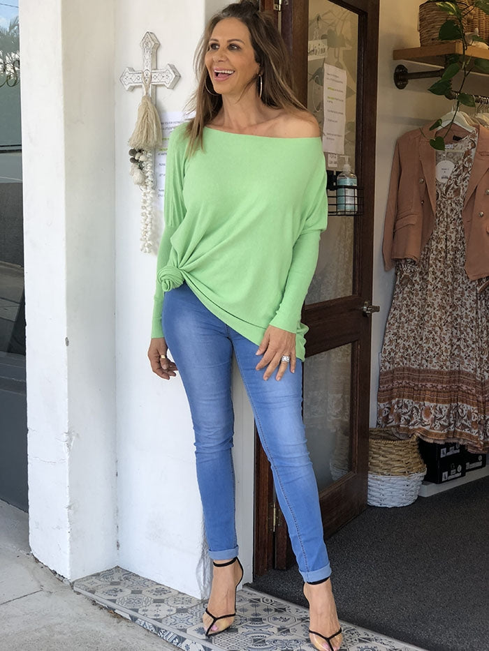 Lime Sherbert Knit