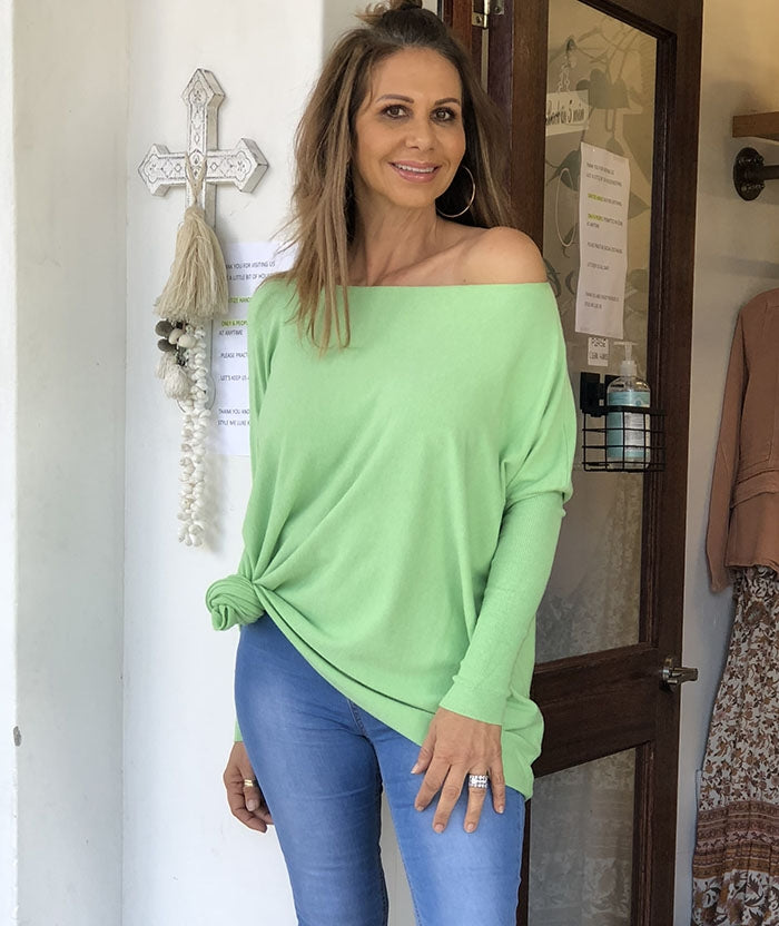 Lime Sherbert Knit