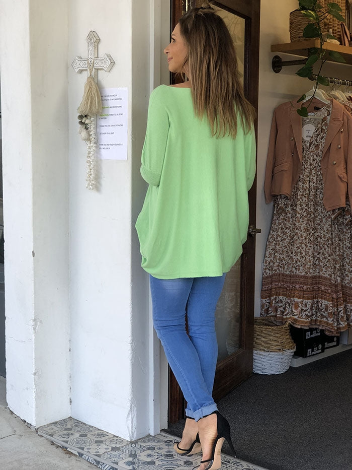Lime Sherbert Knit