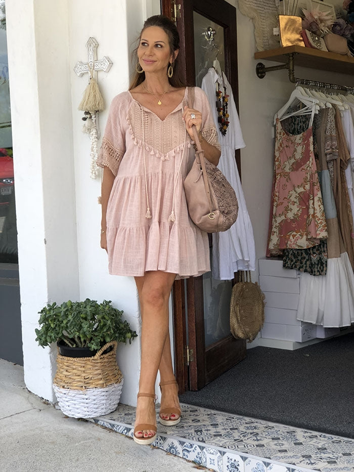 Maddie Dress - Nude