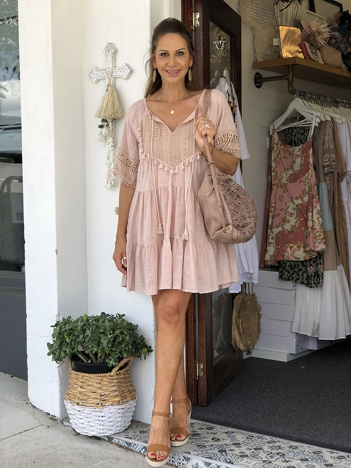 Maddie Dress - Nude