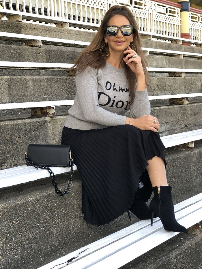 Oh My Dior Knit - Grey