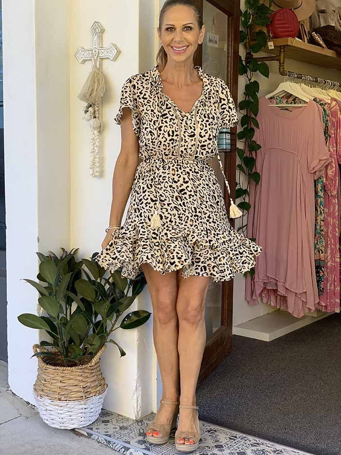 Kamina Leopard Dress