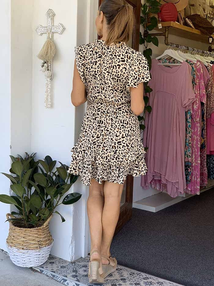 Kamina Leopard Dress