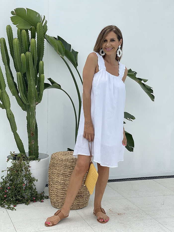 Nala Midi Dress - Salt