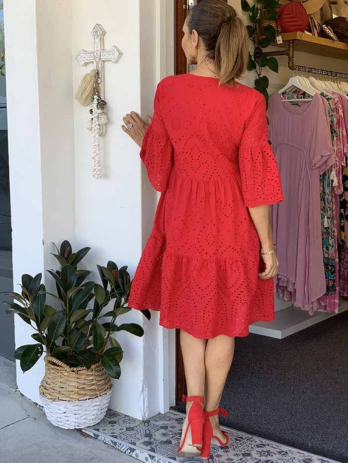 Lacey Lexi Red Dress