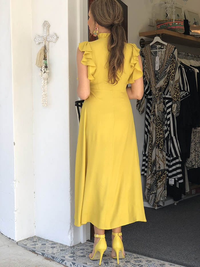 Bel Air Dress - Saffron