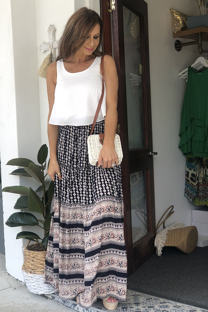 Porto Gypsy Maxi Skirt