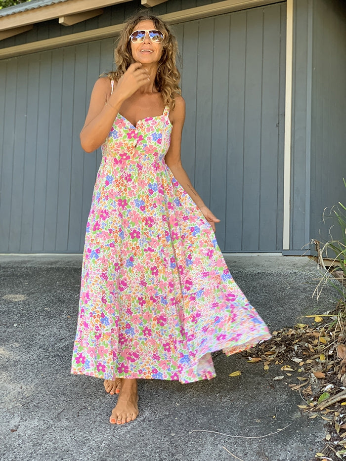 Cosmic Fleur Dress