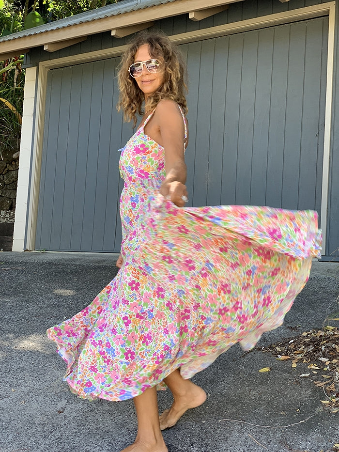 Cosmic Fleur Dress