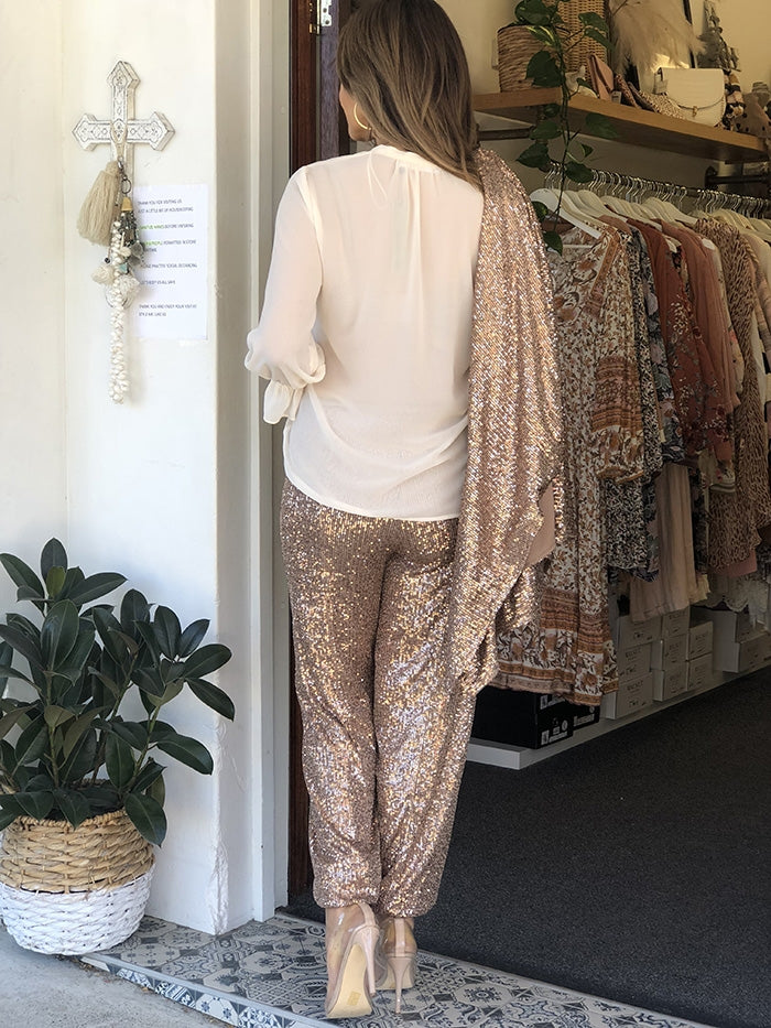 Cascade Pants - Coffee Sparkle