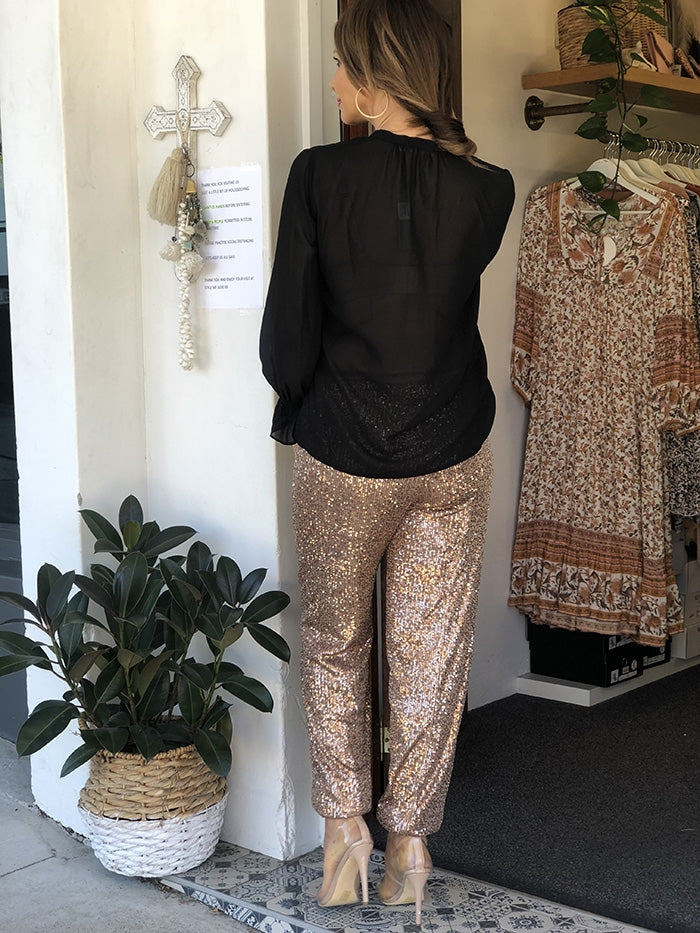 Cascade Pants - Coffee Sparkle