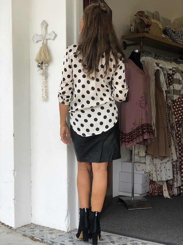 Marley Top - Polka Dot