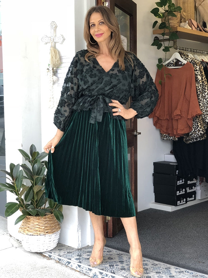 Velvet Forest Skirt