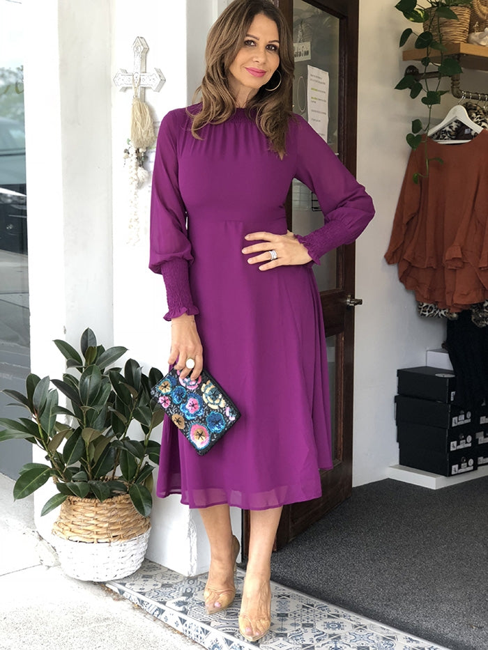 Mayven Dress - Orchid
