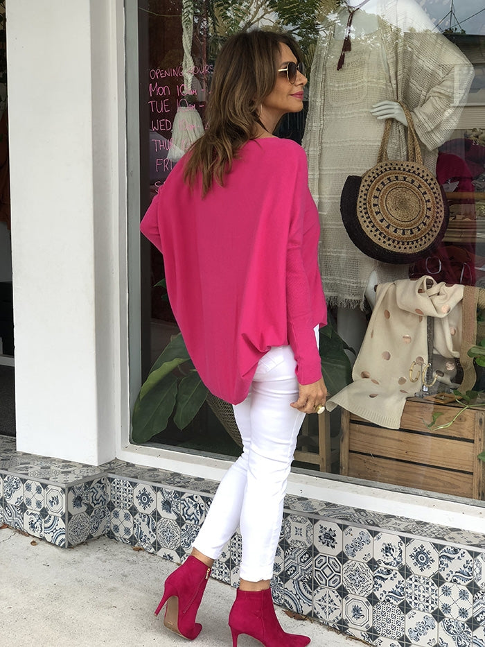 Serenity Knit - Hot Pink